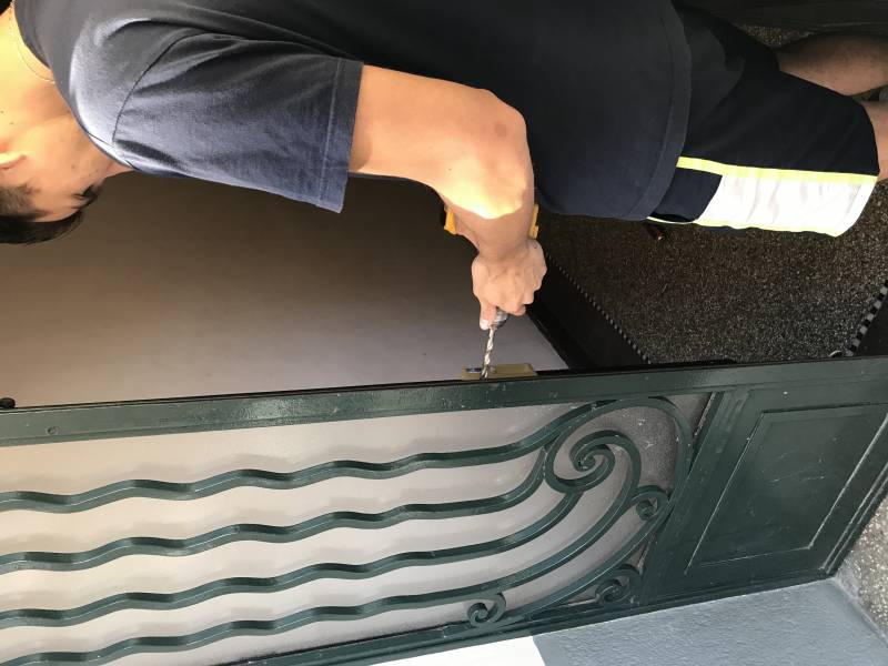 Entretien portes d’entrées d’immeuble